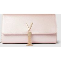 VALENTINO BAGS Handtasche mit Label-Applikation Modell 'DIVINA' in Metallic Rosa, Größe One Size von VALENTINO BAGS