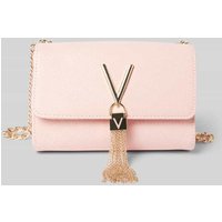 VALENTINO BAGS Handtasche mit Label-Applikation Modell 'DIVINA' in Rosa, Größe 1 von VALENTINO BAGS