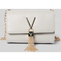 VALENTINO BAGS Handtasche mit Label-Applikation Modell 'DIVINA' in Weiss, Größe 1 von VALENTINO BAGS