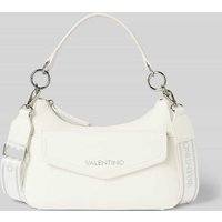 VALENTINO BAGS Handtasche mit Label-Applikation Modell 'HUDSON' in Weiss, Größe One Size von VALENTINO BAGS