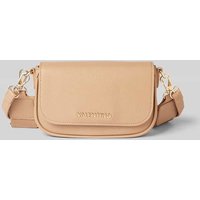 VALENTINO BAGS Handtasche mit Label-Applikation Modell 'MIRAMAR' in Beige, Größe 1 von VALENTINO BAGS