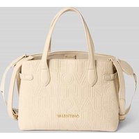 VALENTINO BAGS Handtasche mit Label-Applikation Modell 'PANSY' in Ecru, Größe 1 von VALENTINO BAGS