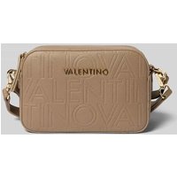 VALENTINO BAGS Handtasche mit Label-Applikation Modell 'PANSY' in Taupe, Größe 1 von VALENTINO BAGS