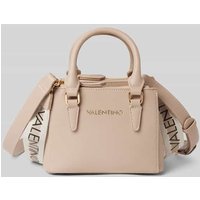 VALENTINO BAGS Handtasche mit Label-Applikation Modell 'ZERO RE' in Beige, Größe 1 von VALENTINO BAGS