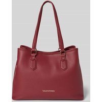 VALENTINO BAGS Handtasche mit Label-Applikation in Bordeaux, Größe 1 von VALENTINO BAGS
