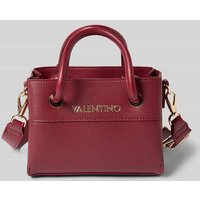 VALENTINO BAGS Handtasche mit Label-Detail Modell 'ALEXIA' in Bordeaux, Größe 1 von VALENTINO BAGS