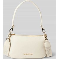 VALENTINO BAGS Handtasche mit Label-Detail Modell 'NEVER' in Ecru, Größe 1 von VALENTINO BAGS