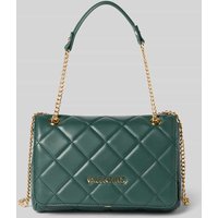 VALENTINO BAGS Handtasche mit Label-Detail Modell 'OCARINA' in Dunkelgruen, Größe 1 von VALENTINO BAGS