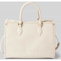 VALENTINO BAGS Handtasche mit Label-Detail in Ecru, Größe 1 von VALENTINO BAGS