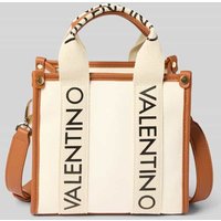 VALENTINO BAGS Handtasche mit Label-Details Modell 'CANDLE' in Cognac, Größe 1 von VALENTINO BAGS