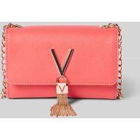 VALENTINO BAGS Handtasche mit Logo-Applikation Modell 'DIVINA SA' in Koralle, Größe 1 von VALENTINO BAGS