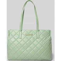 VALENTINO BAGS Handtasche mit Steppnähten Modell 'OCARINA' in Hellgruen, Größe 1 von VALENTINO BAGS