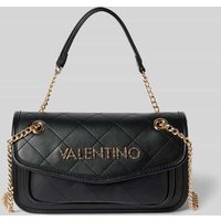 VALENTINO BAGS Handtasche mit Steppnähten und Label-Applikation Modell 'MANSION' in Black, Größe 1 von VALENTINO BAGS
