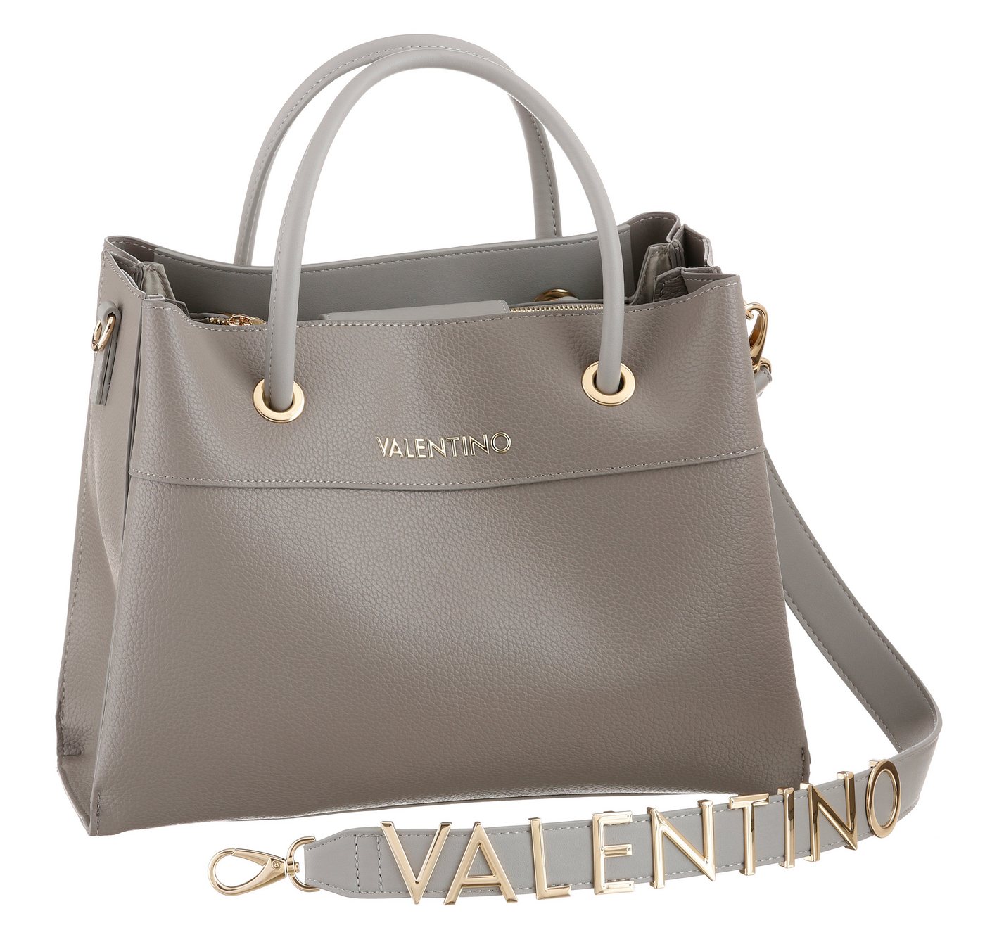VALENTINO BAGS Henkeltasche ALEXIA, Umhängetasche Schultertasche mit goldfarbenen Details VALENTINO BAGS Henkeltasche ALEXIA, Umhängetasche Schultertasche mit goldfarbenen Details von VALENTINO BAGS