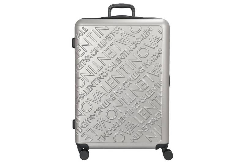 VALENTINO BAGS Koffer Mars Carry On - 4-Rollen-Trolley L 76 cm (silber) von VALENTINO BAGS