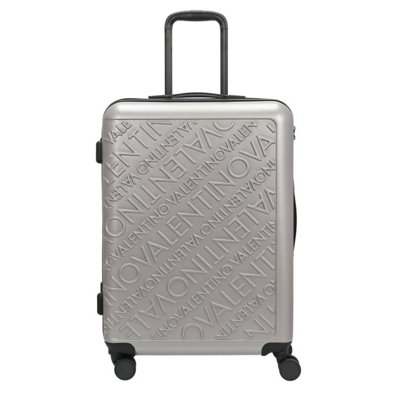 VALENTINO BAGS Koffer Mars Carry On - 4-Rollen-Trolley M 65 cm (silber), 4 Rollen Rollen von VALENTINO BAGS