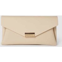 VALENTINO BAGS Kuvert-Clutch im schimmernden Design Modell 'ARPIE' in Ecru, Größe One Size von VALENTINO BAGS