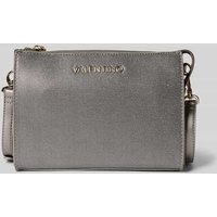 VALENTINO BAGS Pochette in metallic Modell 'CHIAIA GLITTER' in Anthrazit, Größe One Size von VALENTINO BAGS