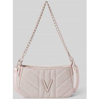 VALENTINO BAGS Pochette mit Glitter-Effekt Modell 'PORTOBELLO GLITTTER' in Metallic Rosa, Größe One Size von VALENTINO BAGS