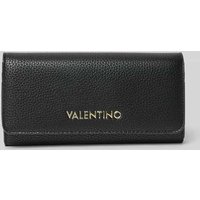 VALENTINO BAGS Portemonnaie mit Label-Applikation Modell 'ALEXIA' in Black, Größe 1 von VALENTINO BAGS