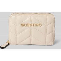 VALENTINO BAGS Portemonnaie mit Label-Applikation Modell 'PETAL' in Ecru, Größe 1 VALENTINO BAGS Portemonnaie mit Label-Applikation Modell 'PETAL' in Ecru, Größe 1 von VALENTINO BAGS