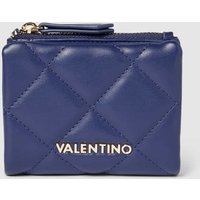 VALENTINO BAGS Portemonnaie mit Label-Detail Modell 'OCARINA' in Marine, Größe One Size von VALENTINO BAGS