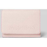 VALENTINO BAGS Portemonnaie mit Label-Detail Modell 'RISED RE' in Rose, Größe 1 von VALENTINO BAGS