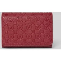 VALENTINO BAGS Portemonnaie mit Label-Detail Modell 'SAMBA' in Rot, Größe 1 von VALENTINO BAGS