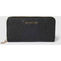 VALENTINO BAGS Portemonnaie mit Label-Muster Modell 'RELAX ZA' in Black, Größe One Size von VALENTINO BAGS