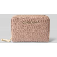 VALENTINO BAGS Portemonnaie mit Logo-Applikation Modell 'Falak' in Taupe, Größe 1 von VALENTINO BAGS