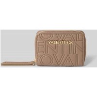 VALENTINO BAGS Portemonnaie mit Logo-Muster Modell 'PANSY' in Taupe, Größe 1 von VALENTINO BAGS