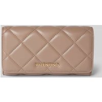 VALENTINO BAGS Portemonnaie mit Steppnähten Modell 'OCARINA' in Taupe, Größe 1 VALENTINO BAGS Portemonnaie mit Steppnähten Modell 'OCARINA' in Taupe, Größe 1 von VALENTINO BAGS