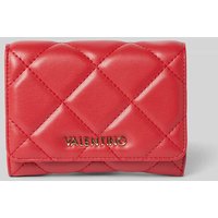VALENTINO BAGS Portemonnaie mit Ziernähten Modell 'OCARINA' in Rot, Größe 1 von VALENTINO BAGS