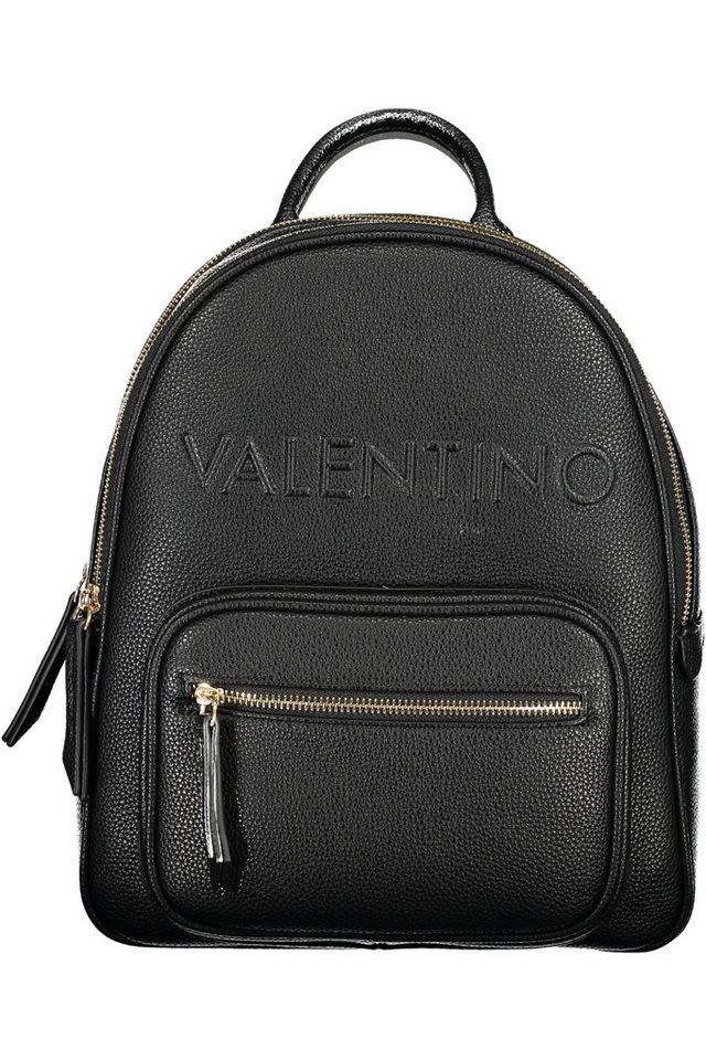 VALENTINO BAGS Rucksack, Eleganter Damen-Rucksack in Schwarz mit recyceltem Material & Details von VALENTINO BAGS