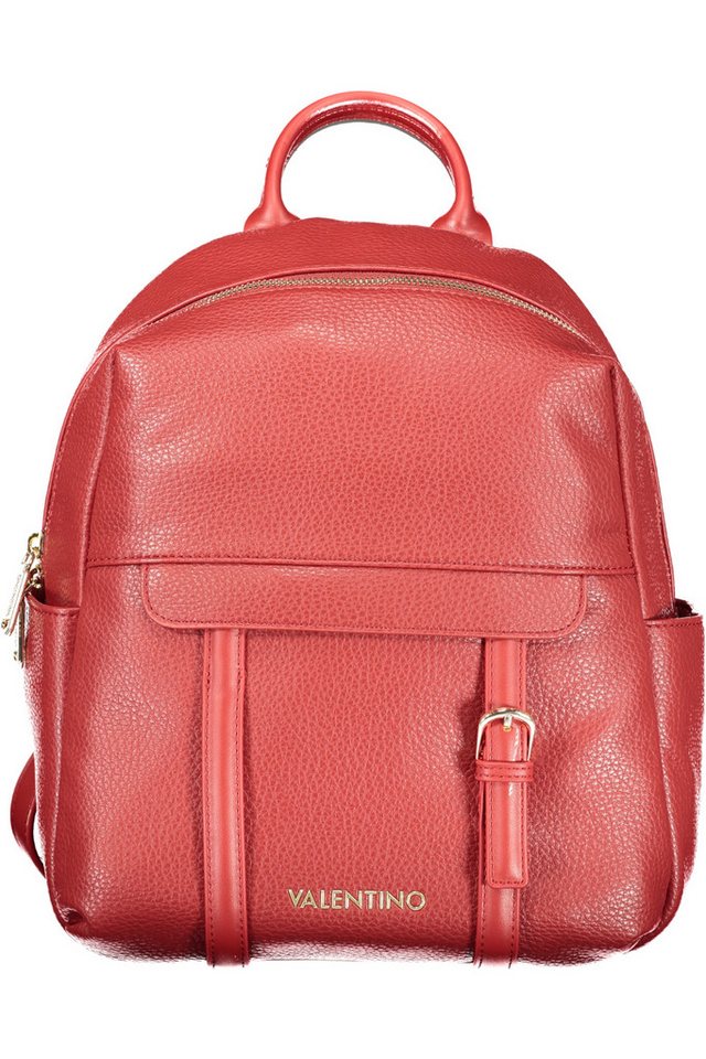 VALENTINO BAGS Rucksack, Damenrucksack Rot mit Reißverschluss & Verstellbaren Riemen von VALENTINO BAGS