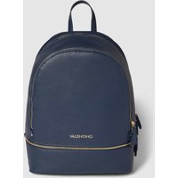 VALENTINO BAGS Rucksack mit Label-Muster Modell 'BRIXTON' in black in Marine, Größe One Size von VALENTINO BAGS