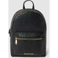 VALENTINO BAGS Rucksack mit Label-Muster Modell 'RELAX' in Black, Größe One Size von VALENTINO BAGS