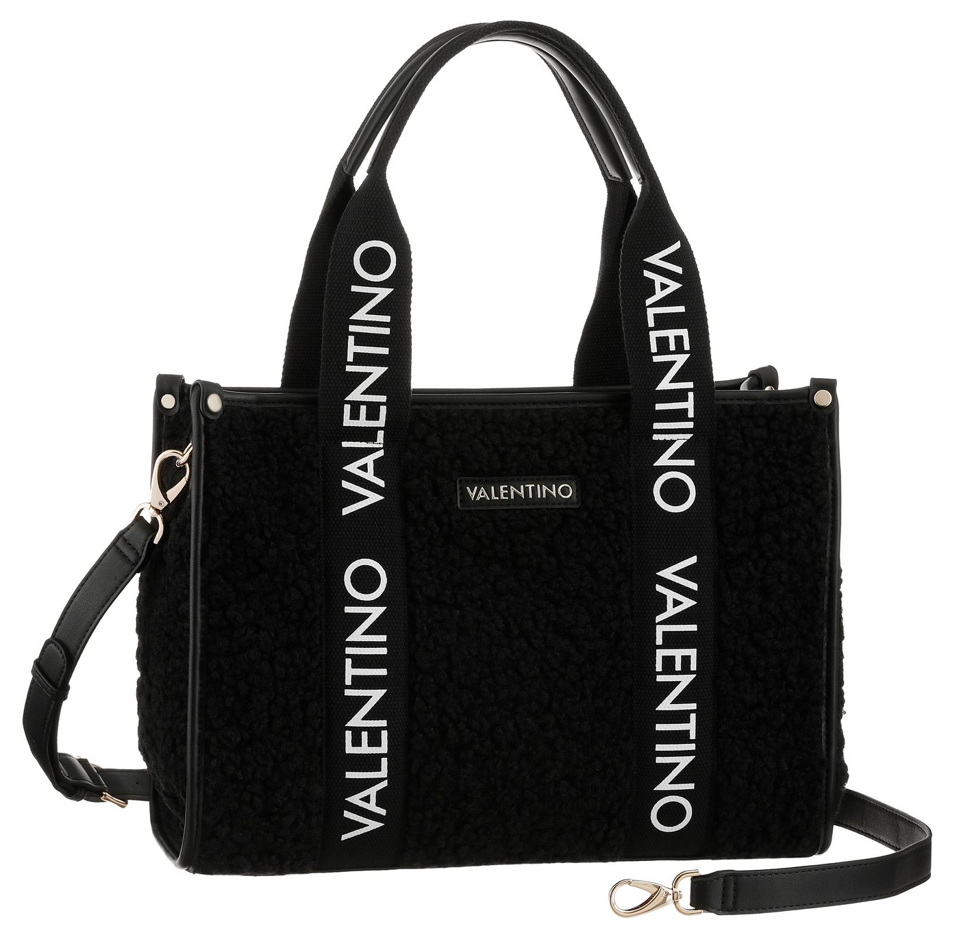 VALENTINO BAGS Shopper SPECIAL CAMY, in modischer Teddy-Optik von VALENTINO BAGS