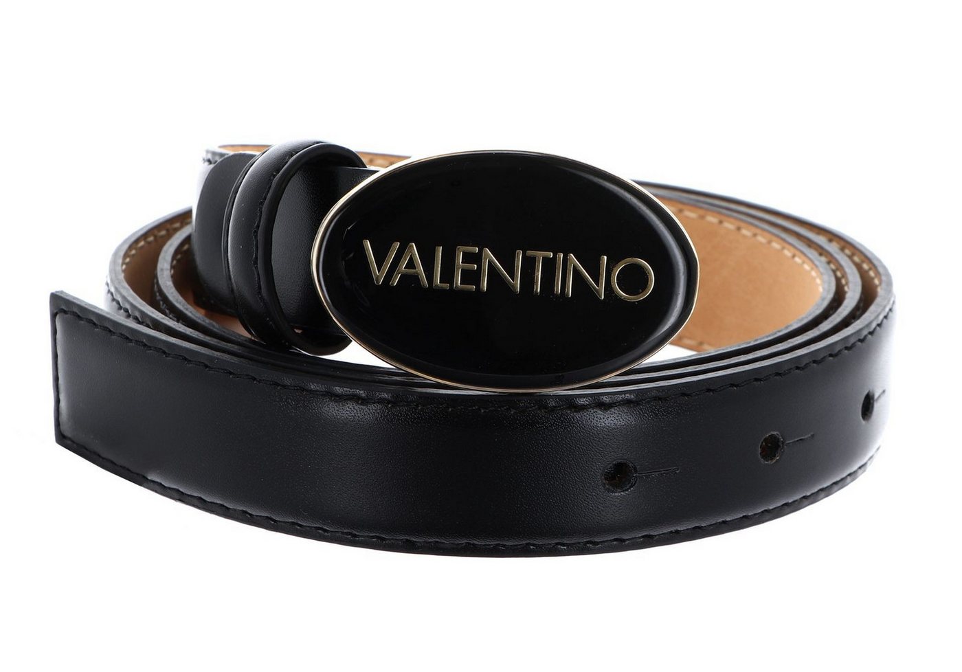 VALENTINO BAGS Synthetikgürtel Plaque Buckle Belt VALENTINO BAGS Synthetikgürtel Plaque Buckle Belt von VALENTINO BAGS