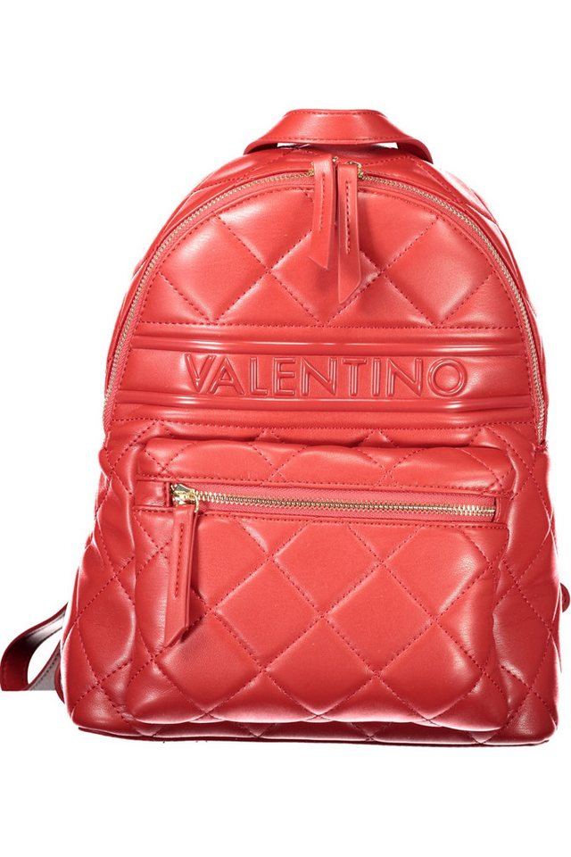 VALENTINO BAGS Umhängetasche, Stilvoller Damen Rucksack in Rot mit Logo und kontrastierenden Details VALENTINO BAGS Umhängetasche, Stilvoller Damen Rucksack in Rot mit Logo und kontrastierenden Details von VALENTINO BAGS