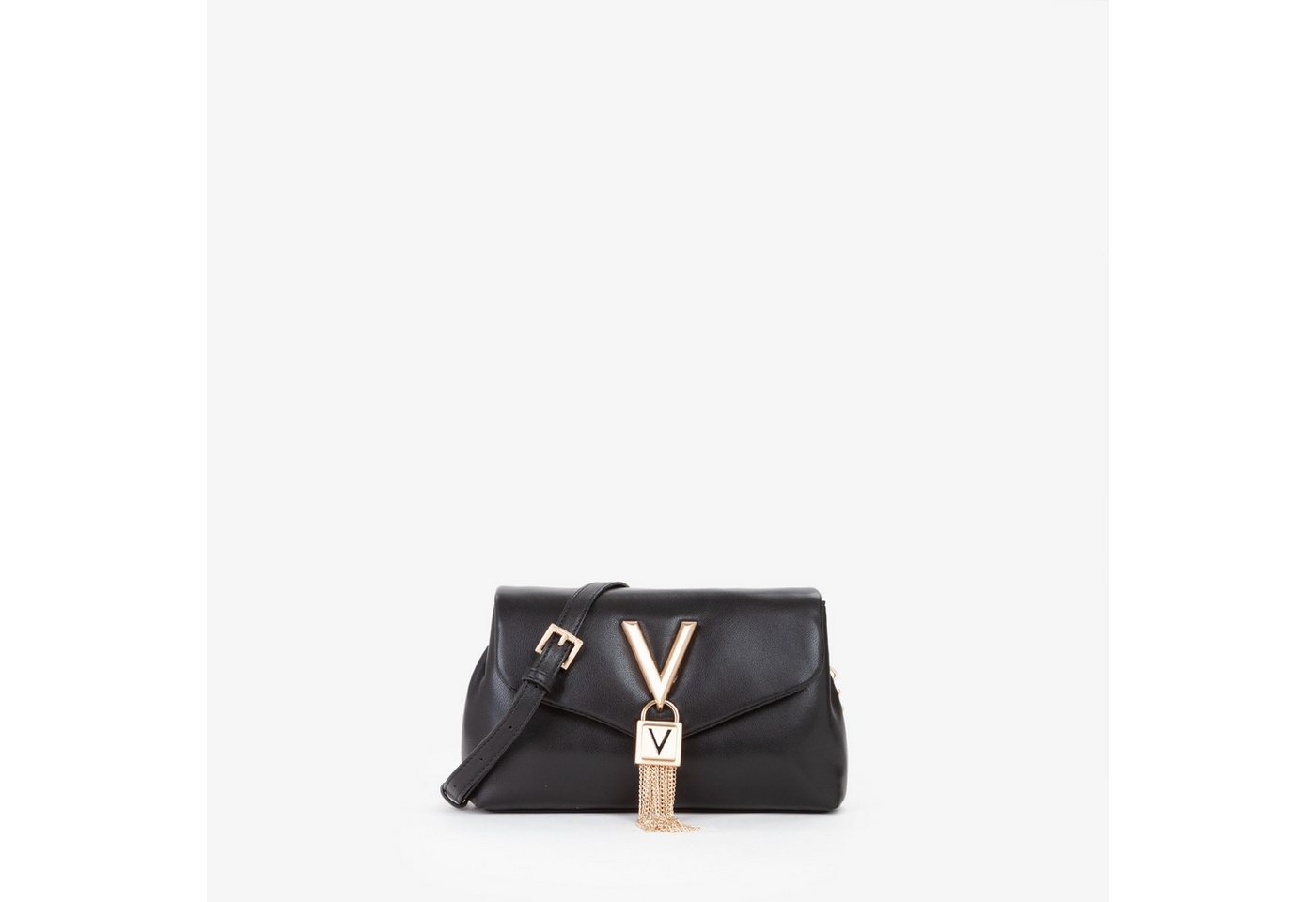 VALENTINO BAGS Umhängetasche FLAP BAG STELLA, Damen Schultertasche, Handtasche mit wertigem V-Schmuckelement von VALENTINO BAGS