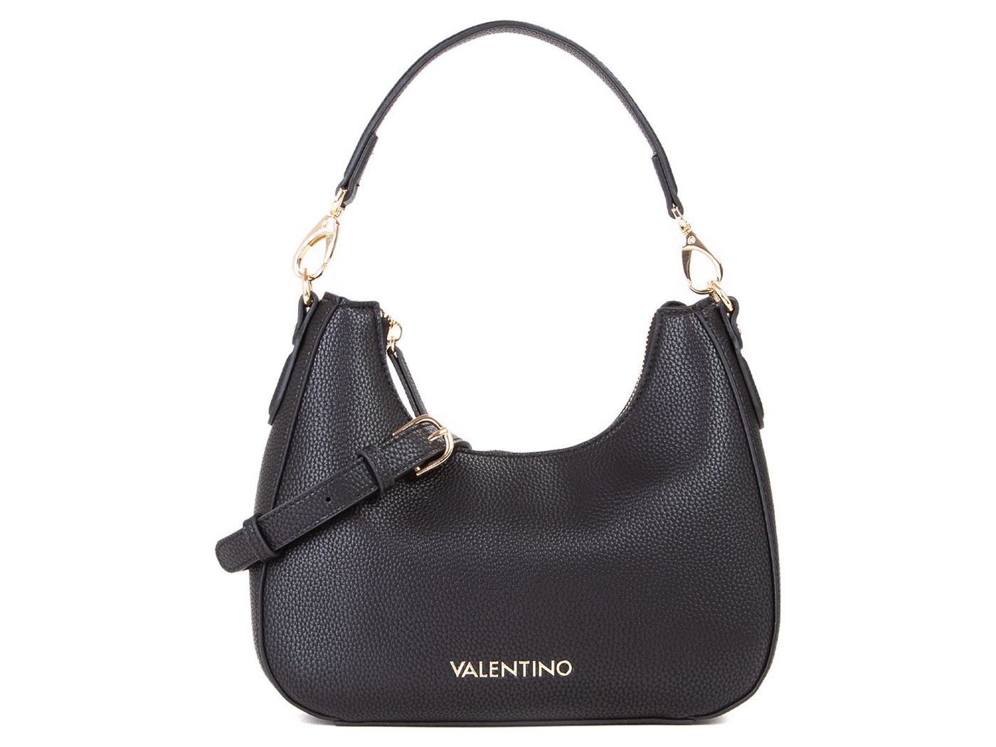 VALENTINO BAGS Umhängetasche VBS7LX06 Hobo bag BRIXTON Damen Beuteltasche (Stück, 1-tlg., 1), goldene Details von VALENTINO BAGS