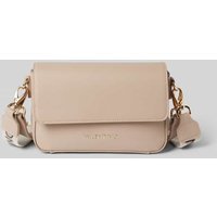 VALENTINO BAGS Umhängetasche mit Label-Applikation Modell 'ZERO' in Beige, Größe 1 von VALENTINO BAGS