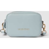 VALENTINO BAGS Umhängetasche mit Label-Applikation Modell 'ZERO' in Bleu, Größe 1 von VALENTINO BAGS