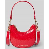 VALENTINO BAGS Umhängetasche mit Label-Strukturmuster Modell 'GERANIUM' in Rot, Größe 1 von VALENTINO BAGS