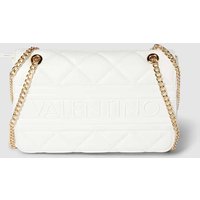 VALENTINO BAGS Umhängetasche mit Steppnähten Modell 'ADA' in Weiss, Größe 1 von VALENTINO BAGS
