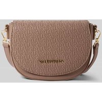 VALENTINO BAGS Umhängetasche mit Strukturmuster Modell 'FALAK' in Taupe, Größe 1 von VALENTINO BAGS