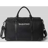 VALENTINO BAGS Weekender mit Label-Print in Black, Größe 1 von VALENTINO BAGS