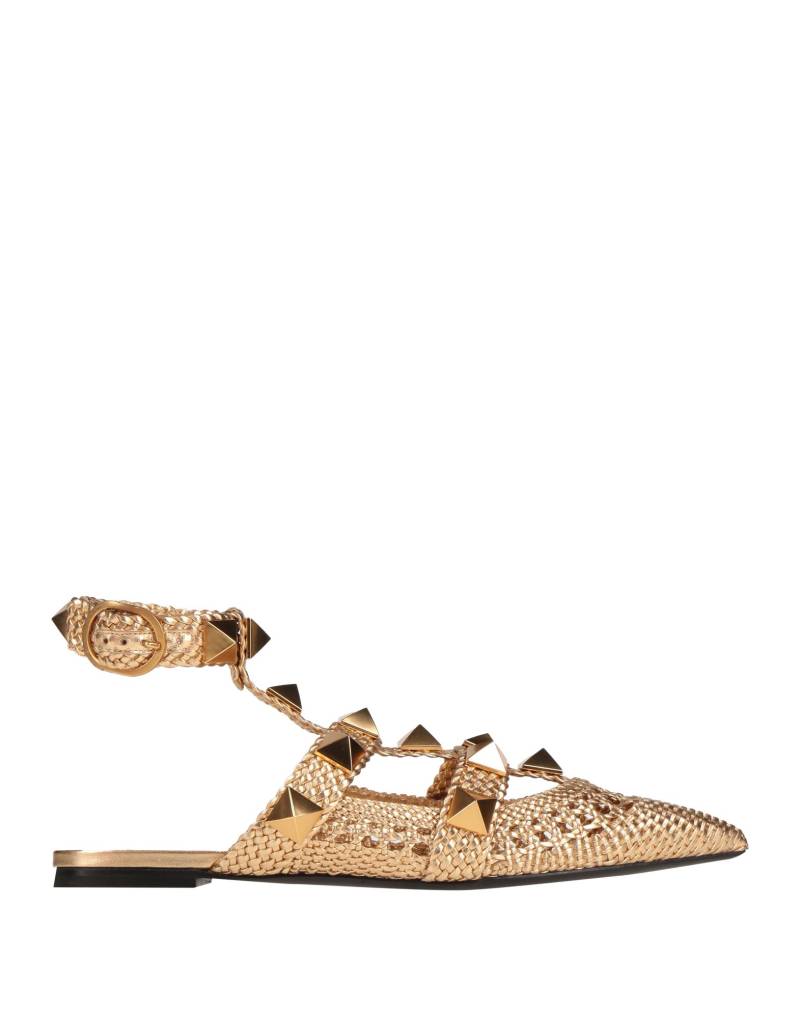 VALENTINO GARAVANI Ballerina Damen Gold von VALENTINO GARAVANI