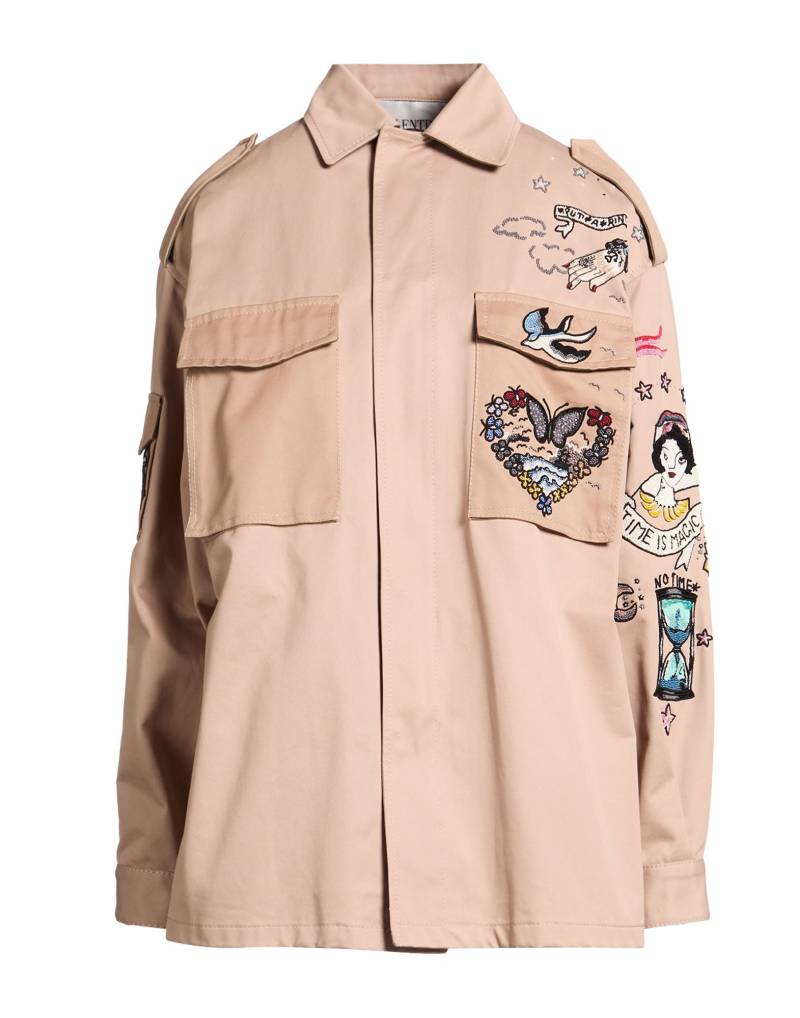 VALENTINO GARAVANI Jacke & Anorak Damen Hellbraun von VALENTINO GARAVANI